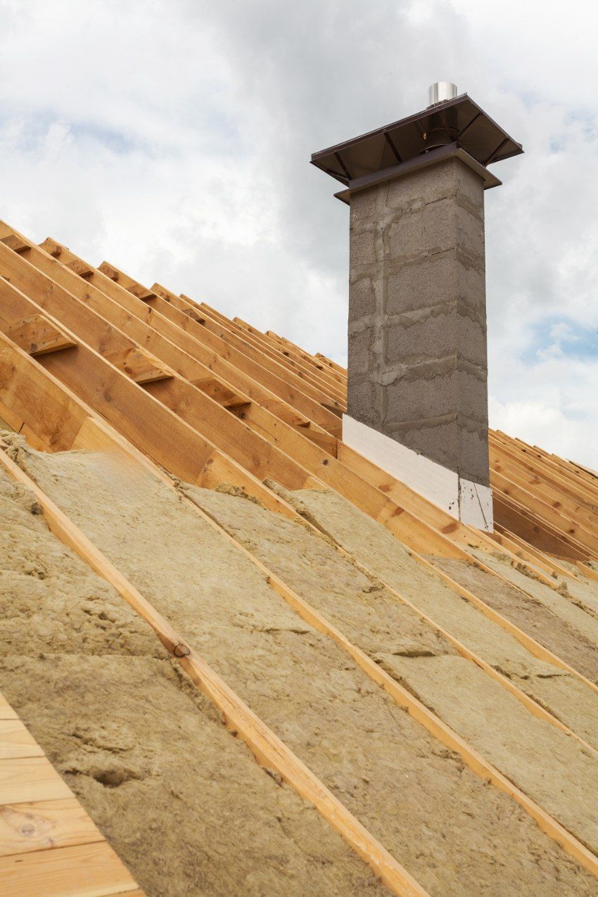 Dachdämmung mit Mineralwolle
