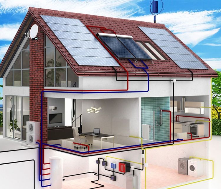 Solarthermie zur Warmwasser-Aufbereitung